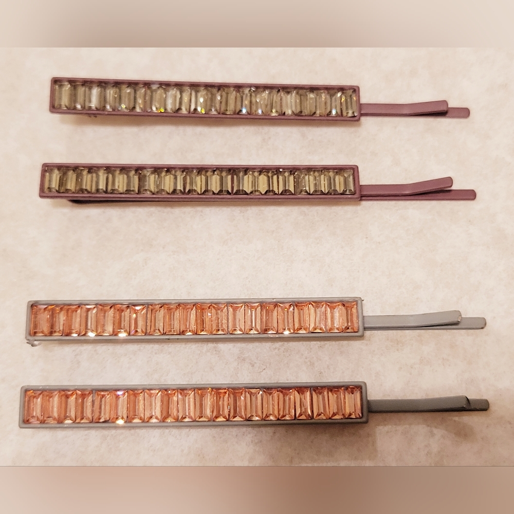 2 pairs of Anthropologie Barrettes